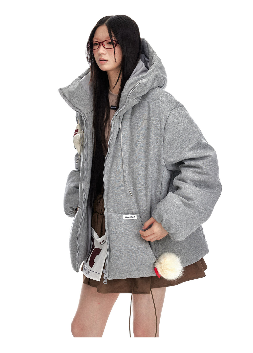 Thickened 90 White Duck Down Jacket Women's Design Jacket