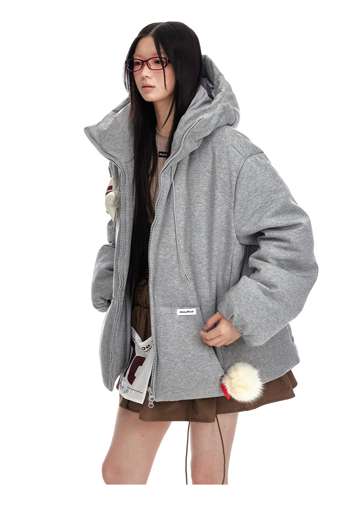 Thickened 90 White Duck Down Jacket Women's Design Jacket