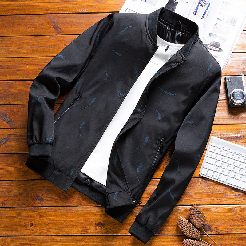 Men's Jacket Korean Style Trendy Baseball Uniform