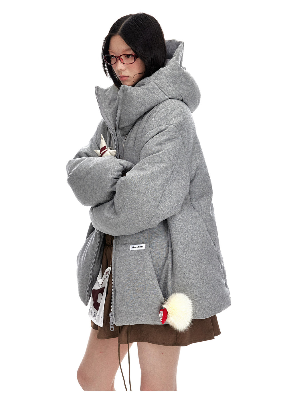 Thickened 90 White Duck Down Jacket Women's Design Jacket
