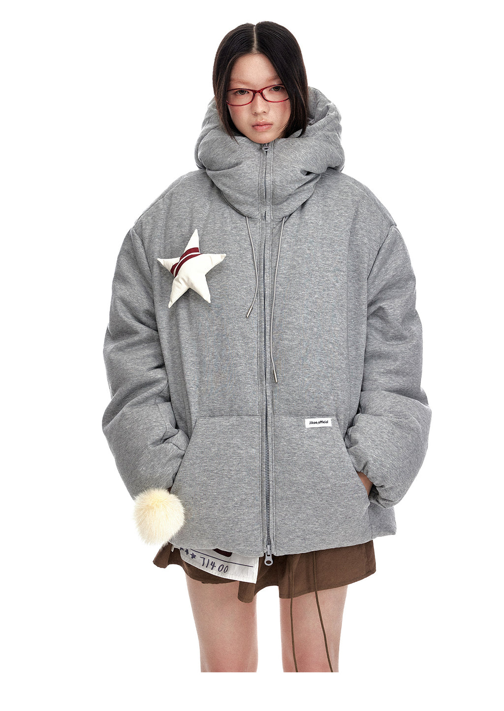 Thickened 90 White Duck Down Jacket Women's Design Jacket