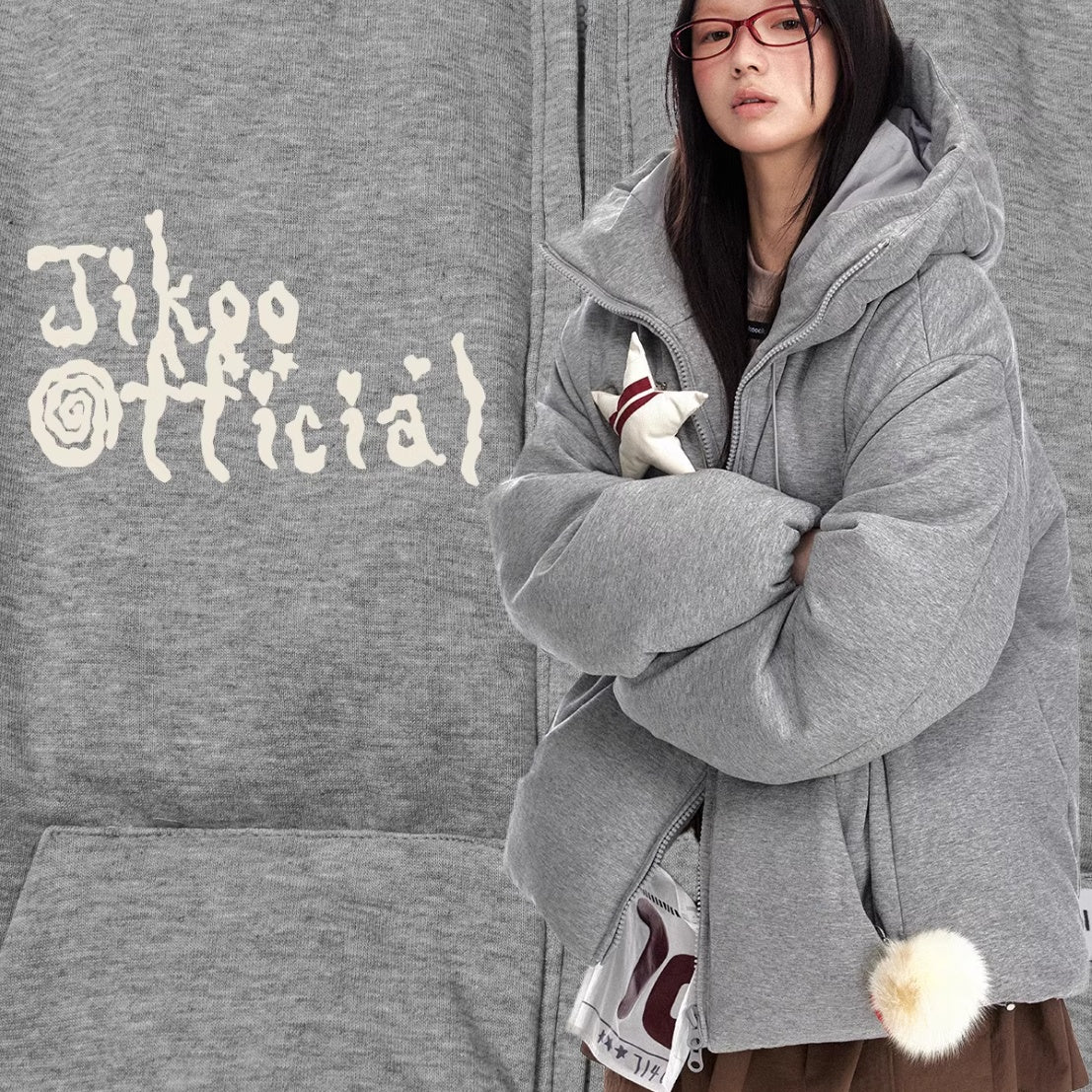 Thickened 90 White Duck Down Jacket Women's Design Jacket