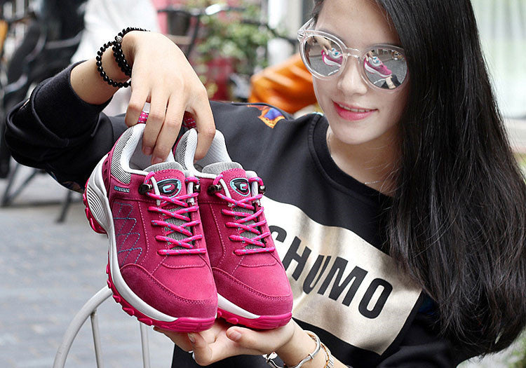 Increased frosted casual shoes