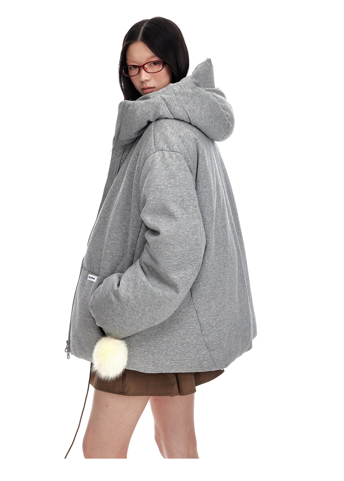 Thickened 90 White Duck Down Jacket Women's Design Jacket