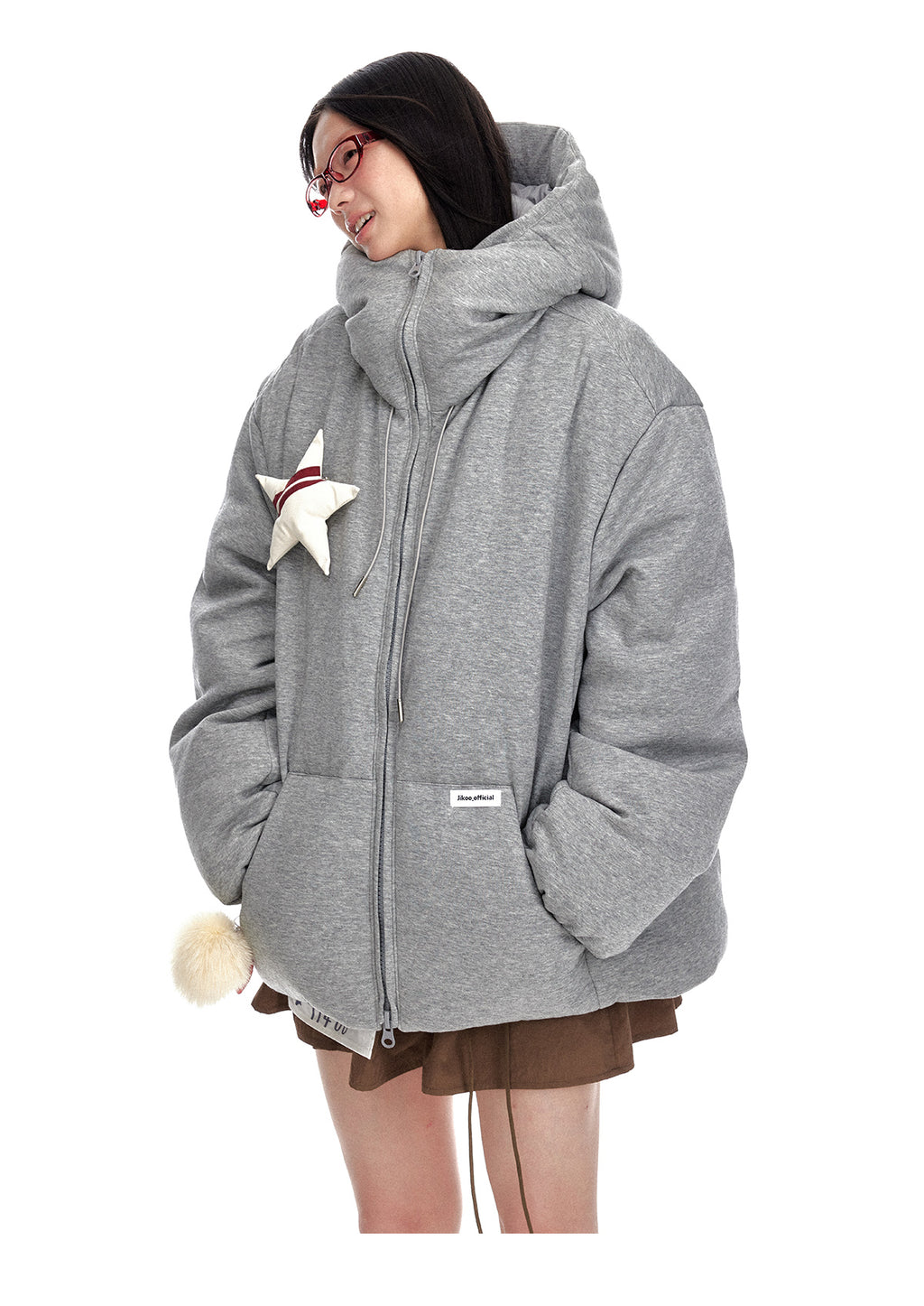 Thickened 90 White Duck Down Jacket Women's Design Jacket