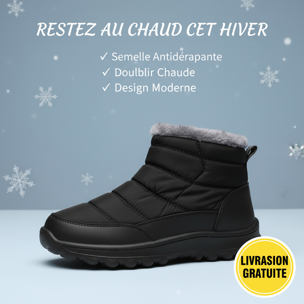 Winter Snow Boots Women Waterproof Shoes Warm Ankle Boots